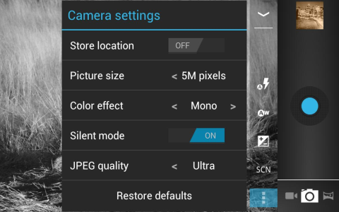 Camera ICS - Скриншот 2 Camera ICS - Скриншот 2