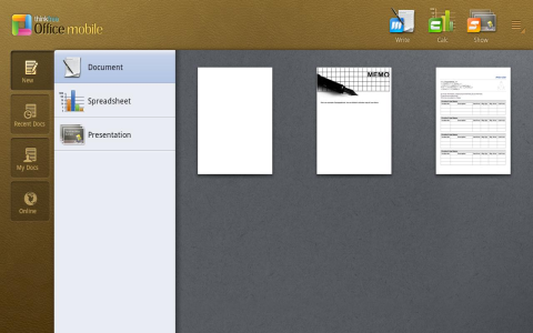 Thinkfree Office - Скриншот 1 Thinkfree Office - Скриншот 1