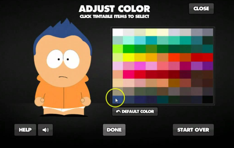 South Park Avatar Creator - Скриншот 2 South Park Avatar Creator - Скриншот 2