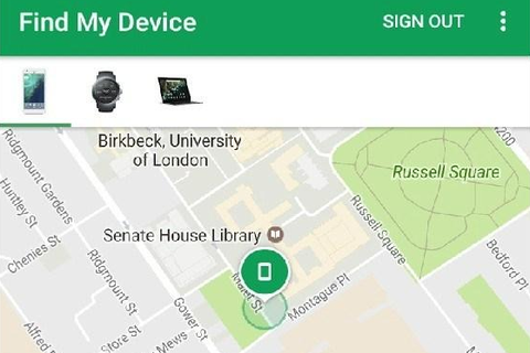Google Find My Device - Скриншот 1 Google Find My Device - Скриншот 1