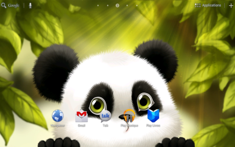 Panda Chub Live Wallpaper - Скриншот 1 Panda Chub Live Wallpaper - Скриншот 1