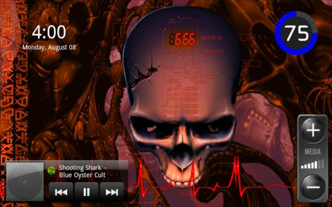 Biomechanical Skull - Скриншот 1 Biomechanical Skull - Скриншот 1