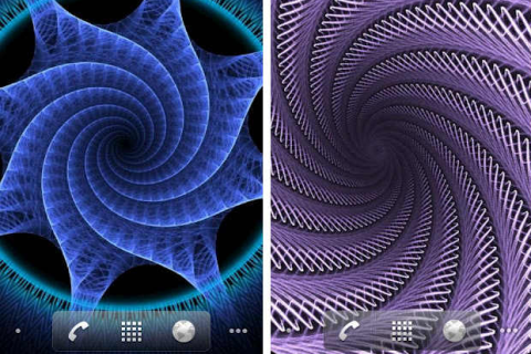 Hypnotic Live Wallpaper - Скриншот 1 Hypnotic Live Wallpaper - Скриншот 1