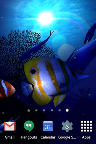 Ocean Blue 3D Live Wallpaper - Скриншот 2 Ocean Blue 3D Live Wallpaper - Скриншот 2