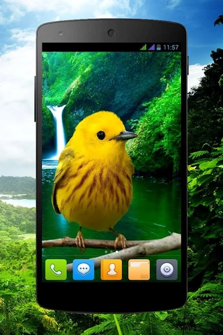 3D Birds Parallax - Скриншот 2 3D Birds Parallax - Скриншот 2