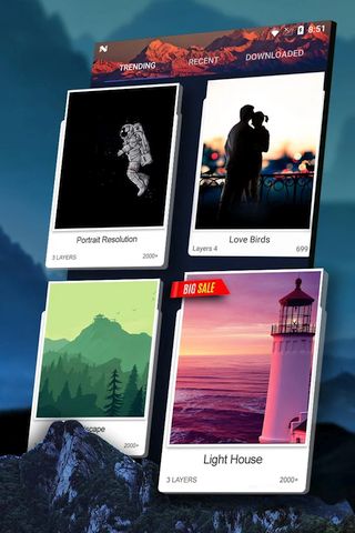 3D, 4D Parallax Wallpapers - Скриншот 2 3D, 4D Parallax Wallpapers - Скриншот 2