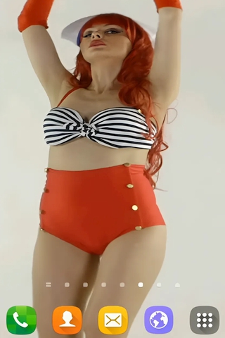 Sexy Girl Live Wallpaper - Скриншот 2 Sexy Girl Live Wallpaper - Скриншот 2
