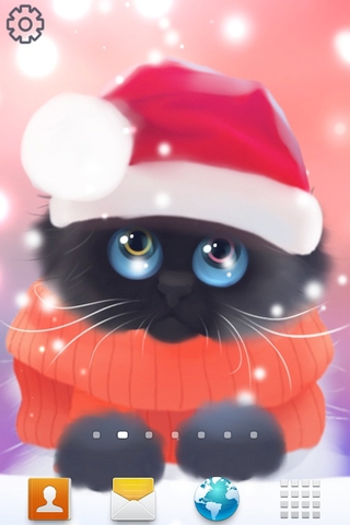 Christmas Kitten - Скриншот 1 Christmas Kitten - Скриншот 1