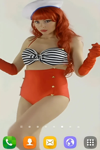 Sexy Girl Live Wallpaper - Скриншот 1 Sexy Girl Live Wallpaper - Скриншот 1