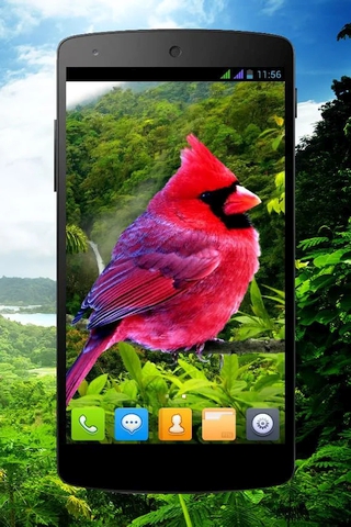 3D Birds Parallax - Скриншот 1 3D Birds Parallax - Скриншот 1