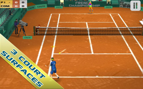 Cross Court Tennis - Скриншот 1 Cross Court Tennis - Скриншот 1
