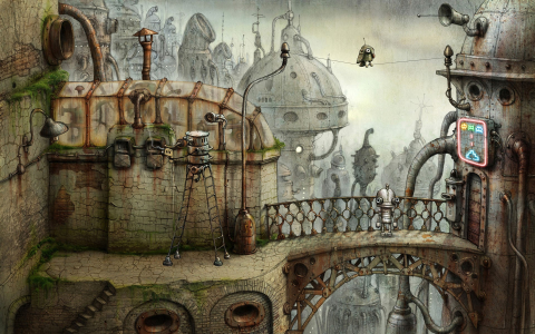 Machinarium - Скриншот 1 Machinarium - Скриншот 1
