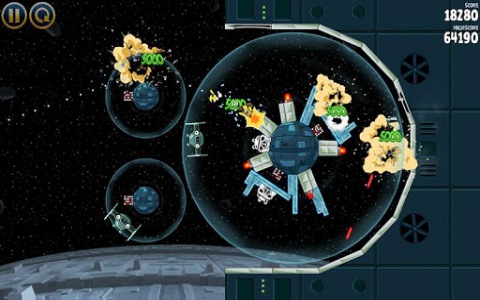 Angry Birds Star Wars - Скриншот 1 Angry Birds Star Wars - Скриншот 1