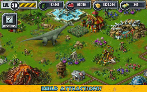 Jurassic Park Builder - Скриншот 1 Jurassic Park Builder - Скриншот 1