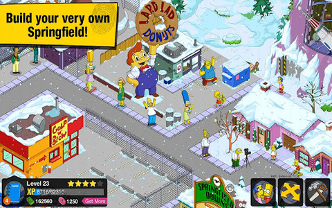 The Simpsons: Tapped Out - Скриншот 1 The Simpsons: Tapped Out - Скриншот 1