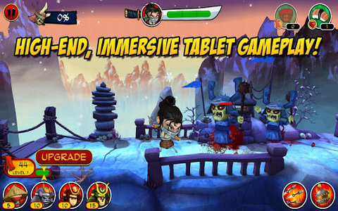 Samurai vs Zombies Defense 2 - Скриншот 1 Samurai vs Zombies Defense 2 - Скриншот 1