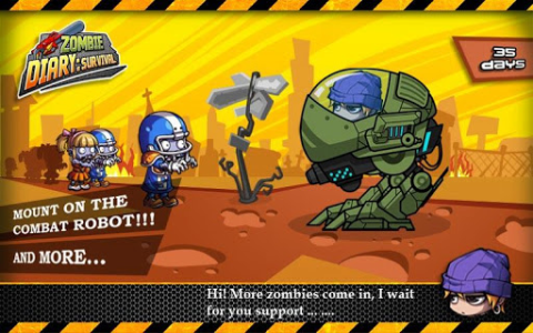 Zombie Diary: Survival - Скриншот 1 Zombie Diary: Survival - Скриншот 1