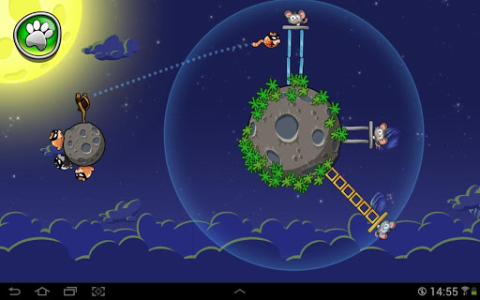 Angry Cats Space - Скриншот 1 Angry Cats Space - Скриншот 1