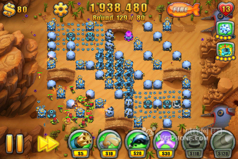 Fieldrunners 2 - Скриншот 1 Fieldrunners 2 - Скриншот 1