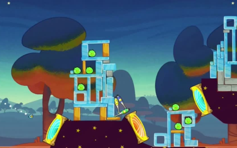 Angry Birds Seasons: Abra-Ca-Bacon - Скриншот 2 Angry Birds Seasons: Abra-Ca-Bacon - Скриншот 2