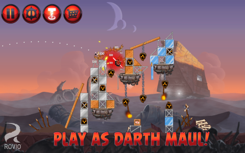 Angry Birds Star Wars 2 - Скриншот 2 Angry Birds Star Wars 2 - Скриншот 2
