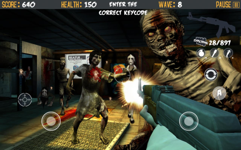 Dead Corps Zombie Assault - Скриншот 1 Dead Corps Zombie Assault - Скриншот 1