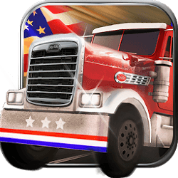Иконка American Great Truck 3D Иконка American Great Truck 3D