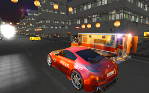 Ambulance Street Gun Racer