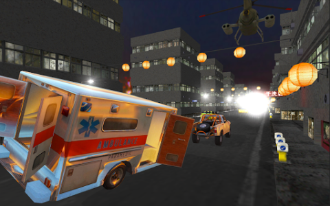 Ambulance Street Gun Racer - Скриншот 1 Ambulance Street Gun Racer - Скриншот 1