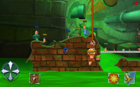 Worms 3 - Скриншот 2 Worms 3 - Скриншот 2