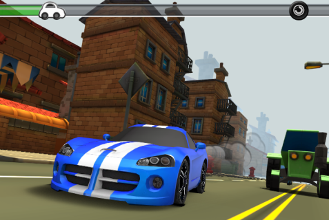 Car Toon Town - Скриншот 2 Car Toon Town - Скриншот 2