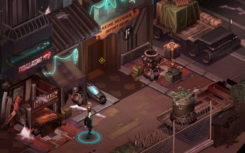 Shadowrun: Dragonfall DC - Скриншот 1 Shadowrun: Dragonfall DC - Скриншот 1