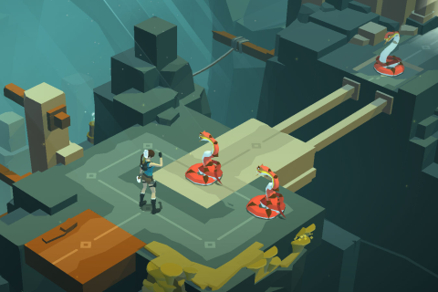 Lara Croft Go - Скриншот 1 Lara Croft Go - Скриншот 1
