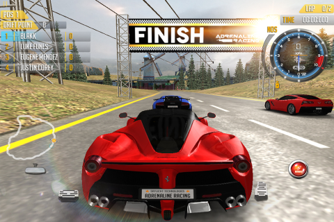 Adrenaline Racing: Hypercars - Скриншот 2 Adrenaline Racing: Hypercars - Скриншот 2