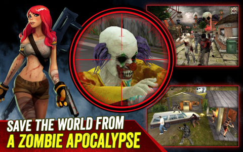 Zombie Hunter: Apocalypse - Скриншот 1 Zombie Hunter: Apocalypse - Скриншот 1