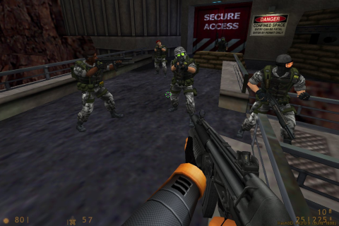 Half-Life Xash3D - Скриншот 2 Half-Life Xash3D - Скриншот 2