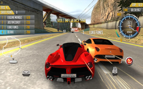 Adrenaline Racing: Hypercars - Скриншот 1 Adrenaline Racing: Hypercars - Скриншот 1