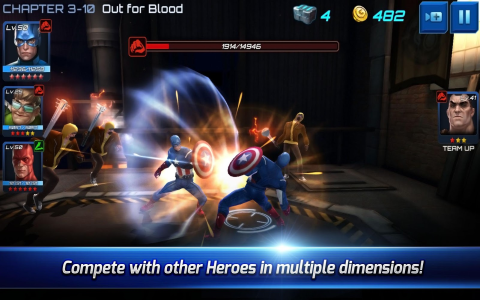 Marvel: Future Fight - Скриншот 2 Marvel: Future Fight - Скриншот 2