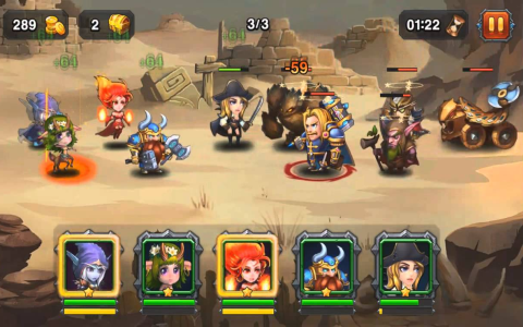 Heroes Charge - Скриншот 1 Heroes Charge - Скриншот 1