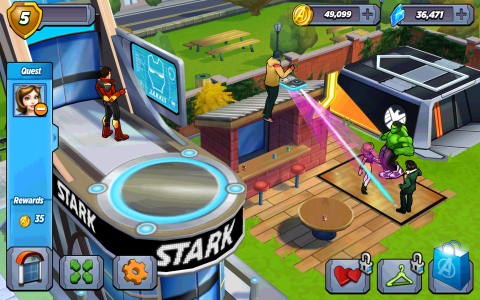 Marvel: Avengers Academy - Скриншот 1 Marvel: Avengers Academy - Скриншот 1