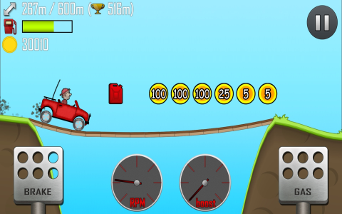 Hill Climb Racing - Скриншот 1 Hill Climb Racing - Скриншот 1