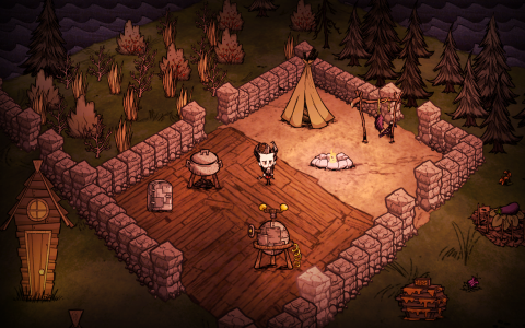 Don't Starve Pocket Edition - Скриншот 1 Don't Starve Pocket Edition - Скриншот 1