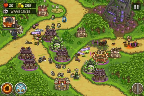 Kingdom Rush Frontiers - Скриншот 1 Kingdom Rush Frontiers - Скриншот 1