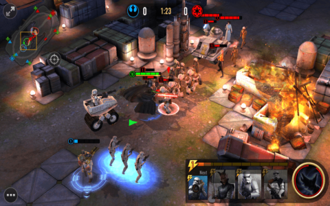 Star Wars: Force Arena - Скриншот 1 Star Wars: Force Arena - Скриншот 1