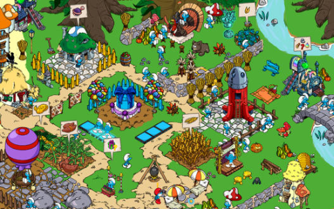 Smurfs Village - Скриншот 2 Smurfs Village - Скриншот 2