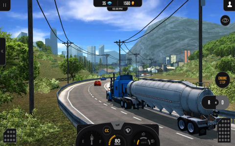 Truck Simulator PRO 2 - Скриншот 1 Truck Simulator PRO 2 - Скриншот 1