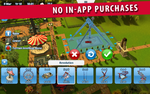 RollerCoaster Tycoon Touch - Скриншот 2 RollerCoaster Tycoon Touch - Скриншот 2