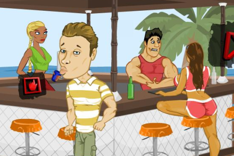 Douchebag: Beach club - Скриншот 1 Douchebag: Beach club - Скриншот 1