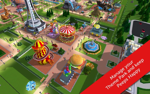 RollerCoaster Tycoon Touch - Скриншот 1 RollerCoaster Tycoon Touch - Скриншот 1