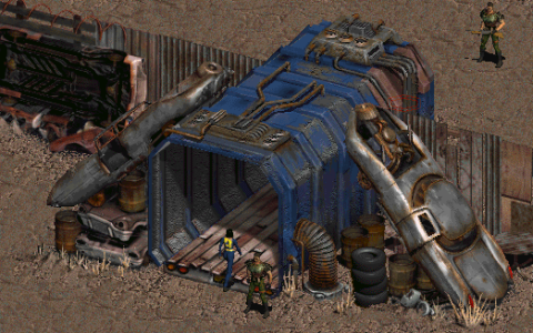 Fallout 1 - Скриншот 1 Fallout 1 - Скриншот 1